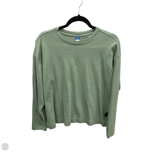 Top Long Sleeve By Old Navy In Green, Size: M