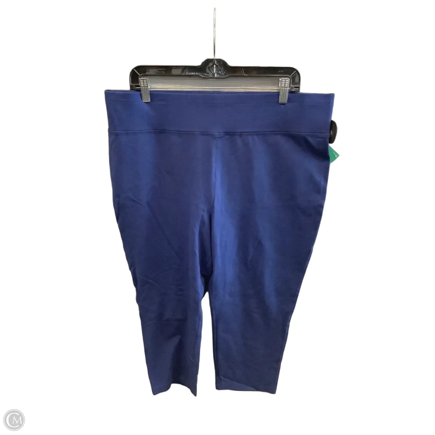 Capris By Logo In Blue, Size: 14p