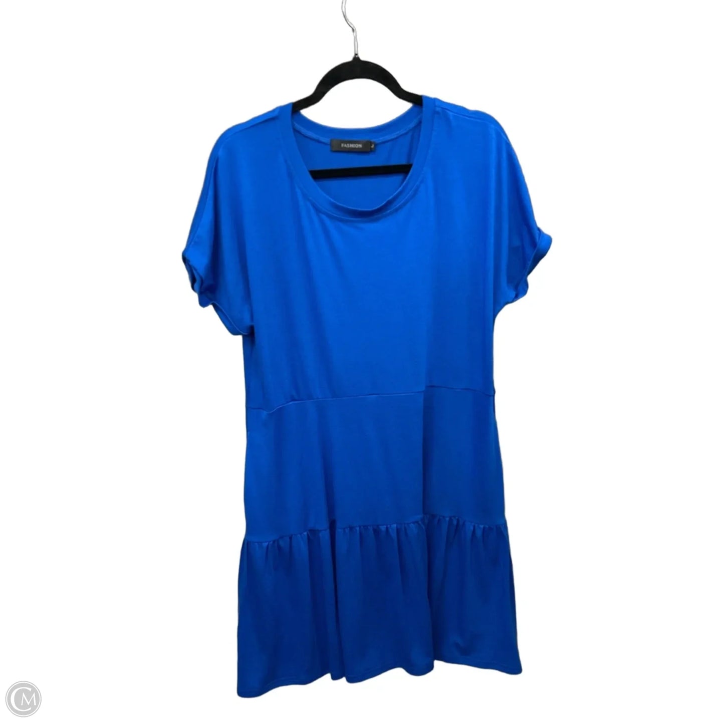 Dress Casual Short By Clothes Mentor In Blue, Size: L