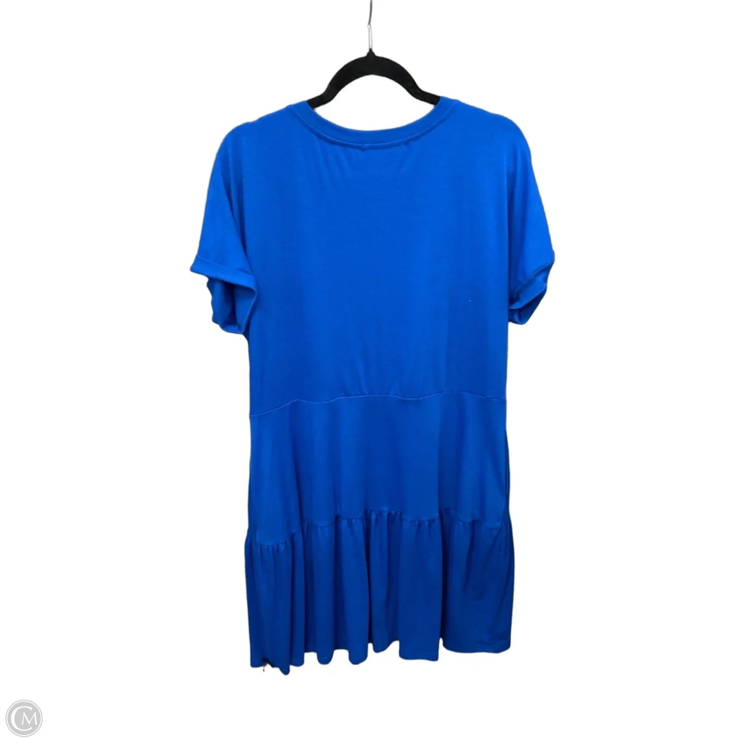 Dress Casual Short By Clothes Mentor In Blue, Size: L