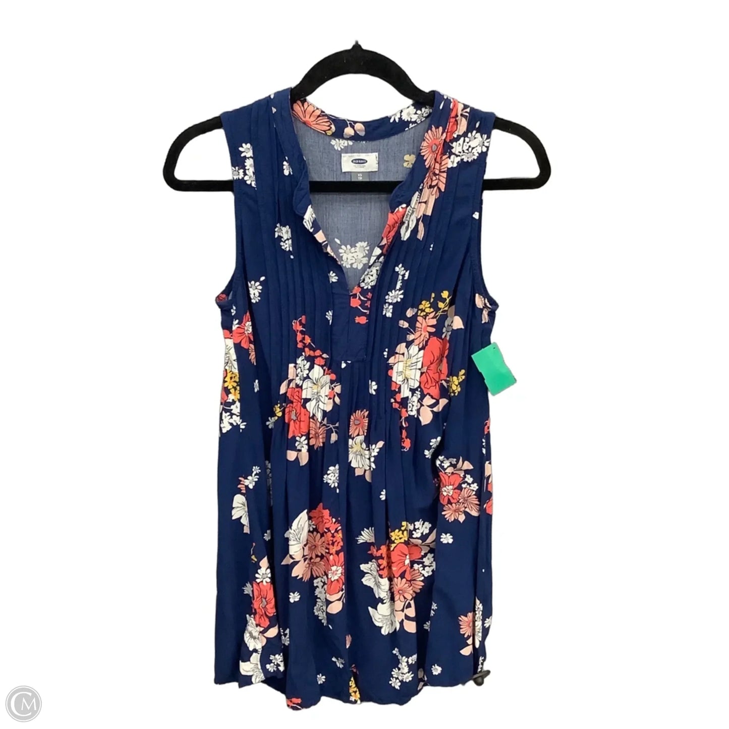 Dress Casual Short By Old Navy In Blue, Size: Xs