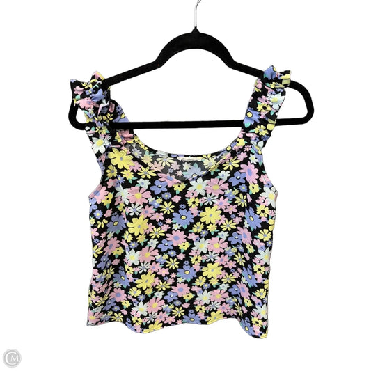 Top Sleeveless By Mine In Multi-colored, Size: M