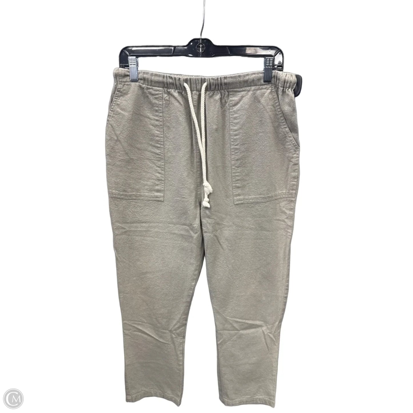 Pants Linen By Clothes Mentor In Green, Size: 8