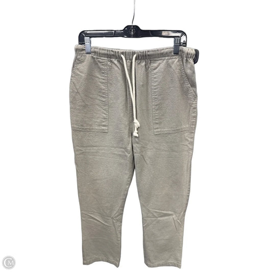 Pants Linen By Clothes Mentor In Green, Size: 8