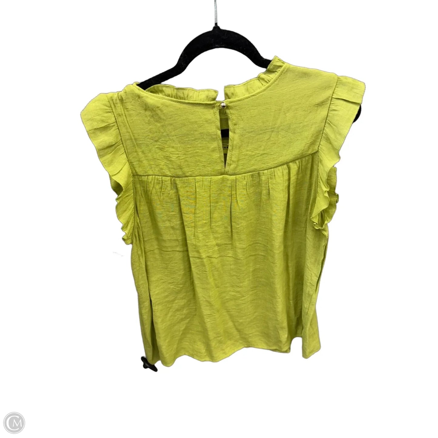 Top Sleeveless By Clothes Mentor In Green, Size: L