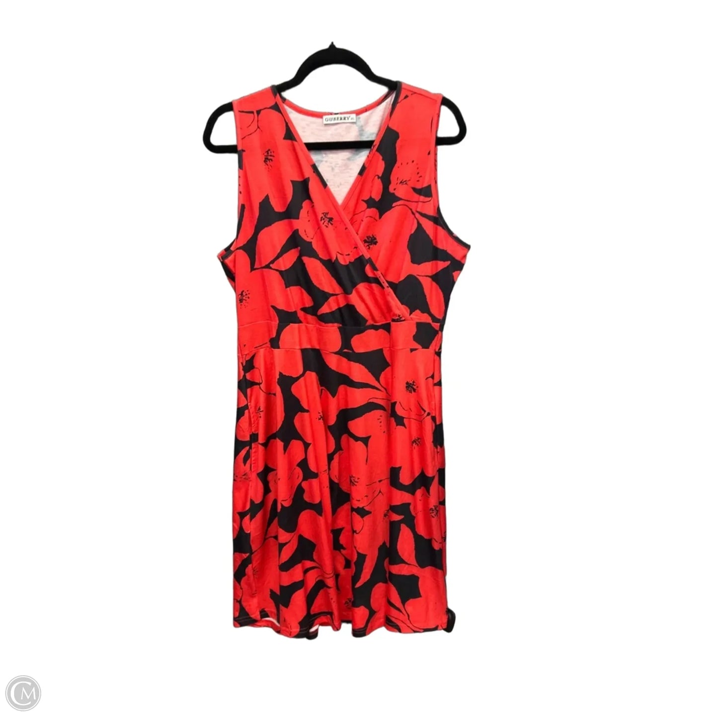 Dress Casual Short By Clothes Mentor In Red, Size: Xl