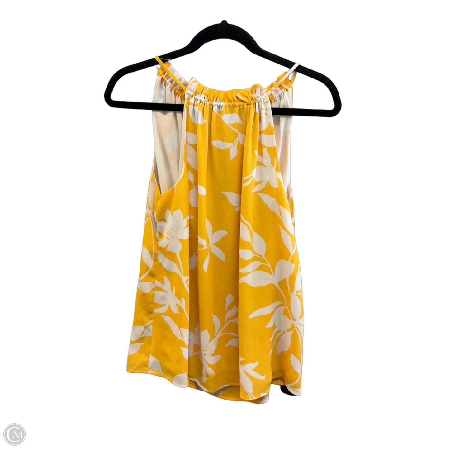 Top Sleeveless By Ophelia Roe In Yellow, Size: S