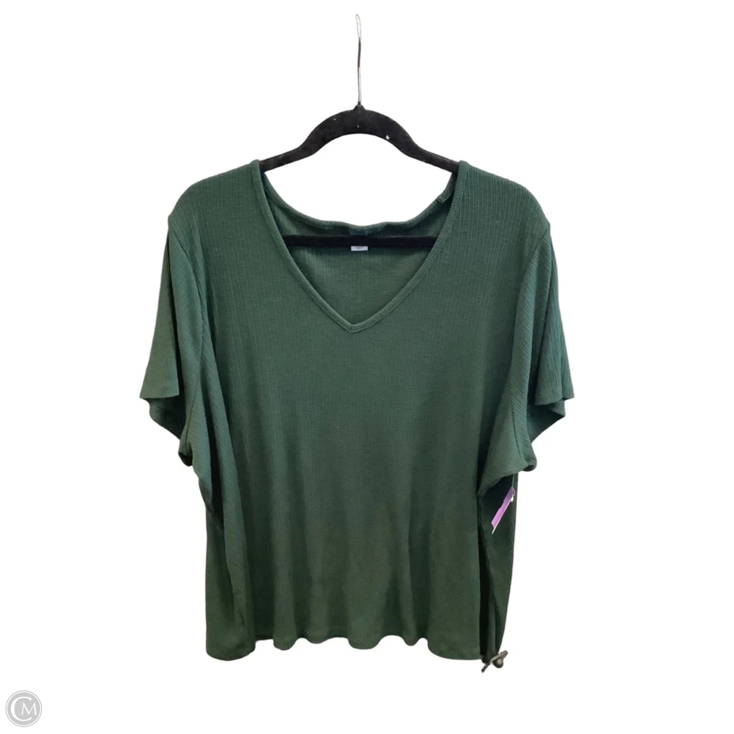 Top Short Sleeve By Old Navy In Green, Size: 3x