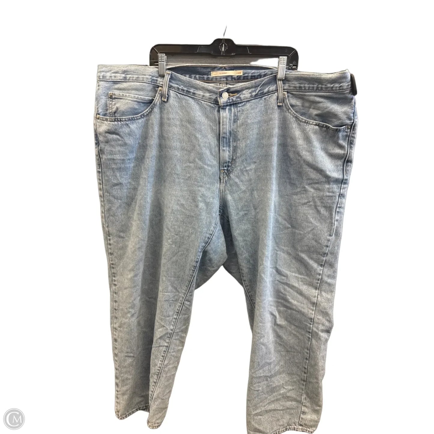 Jeans Boyfriend By Levis In Blue Denim, Size: 24