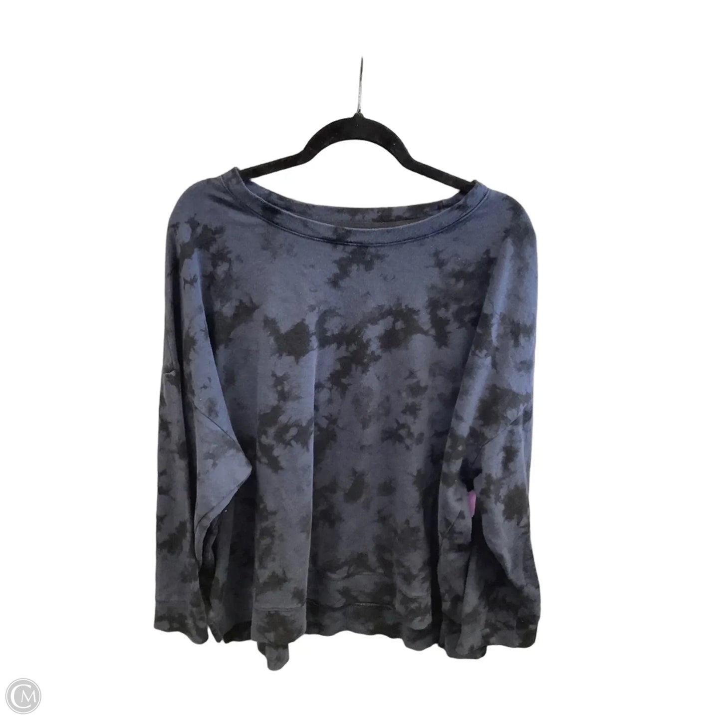 Sweatshirt Crewneck By Terra & Sky In Navy, Size: 3x