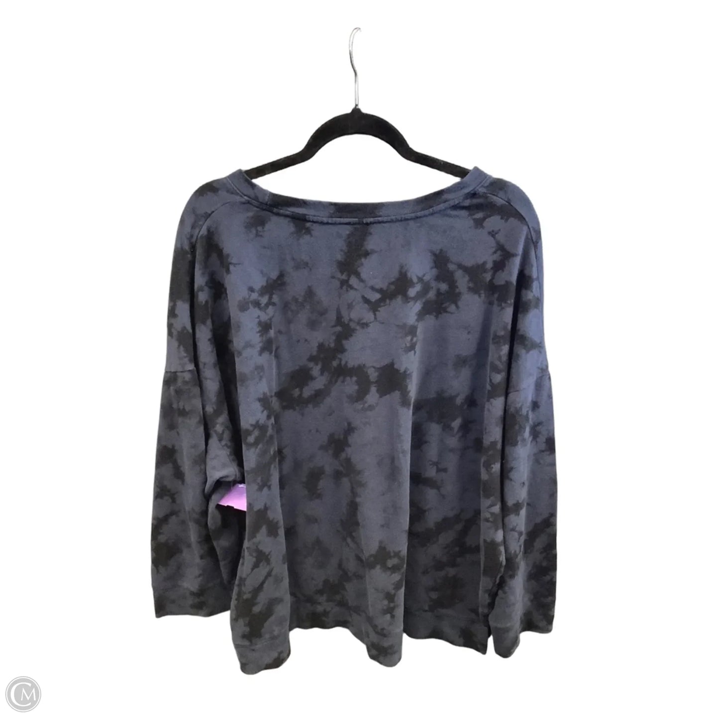 Sweatshirt Crewneck By Terra & Sky In Navy, Size: 3x