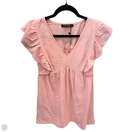 Dress Casual Short By Clothes Mentor In Pink, Size: M