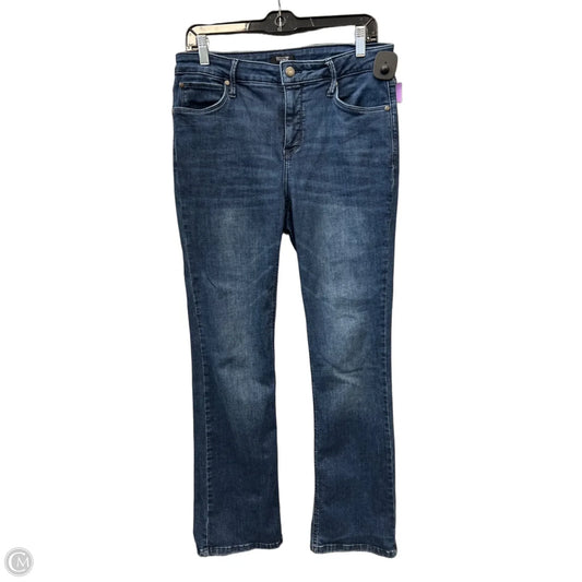 Jeans Boot Cut By Simply Vera In Blue Denim, Size: 10