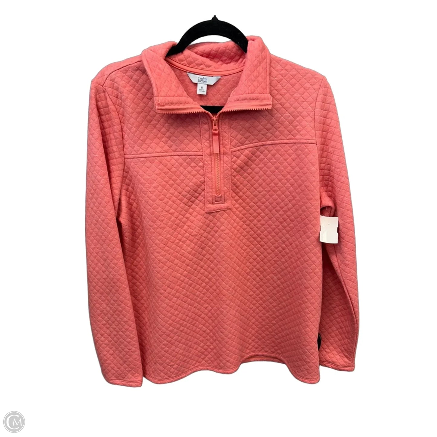 Top Long Sleeve By Croft And Barrow In Orange, Size: M