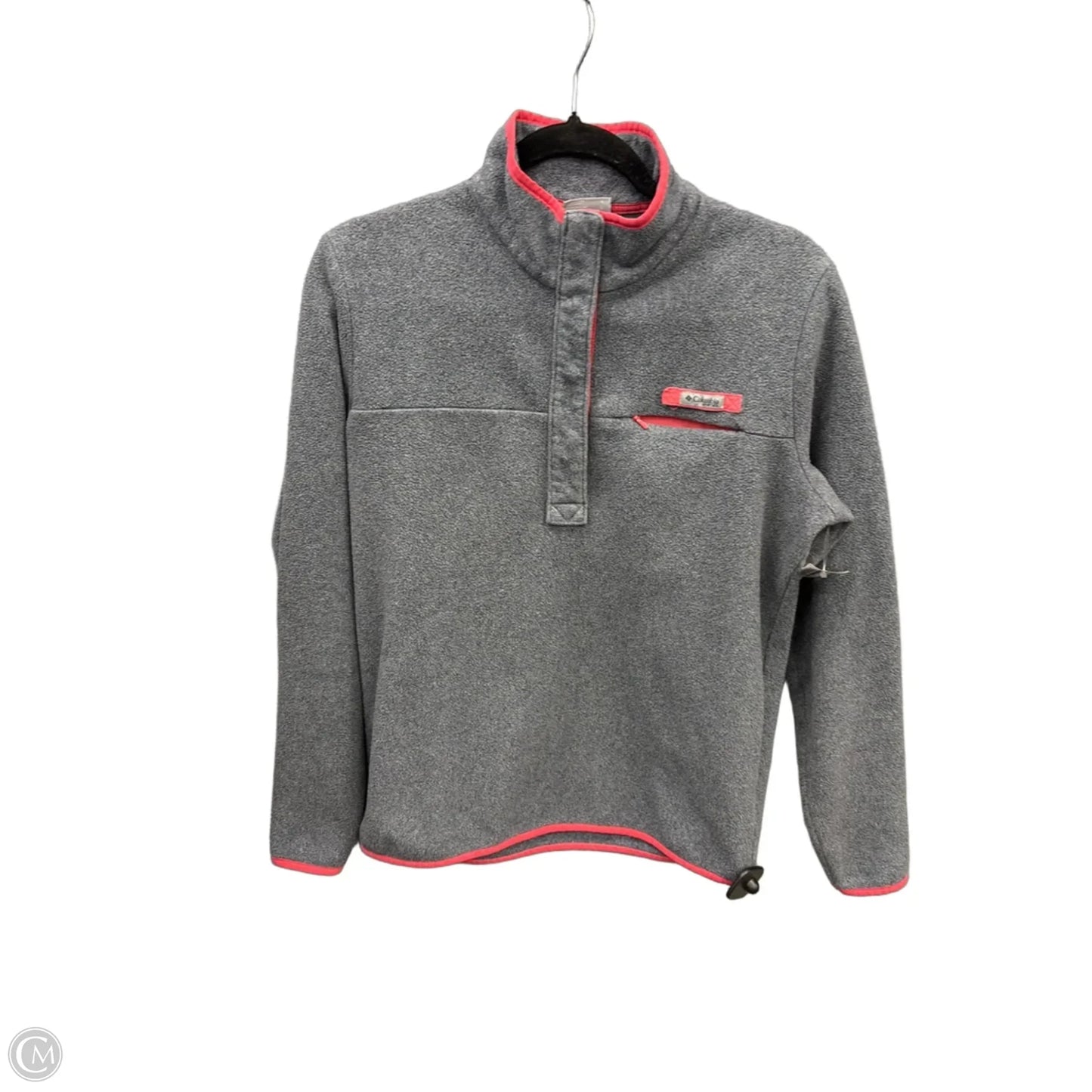 Sweatshirt Collar By Columbia In Grey, Size: L