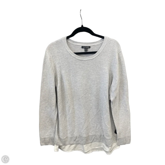 Sweater By Hilary Radley In Grey, Size: Xl