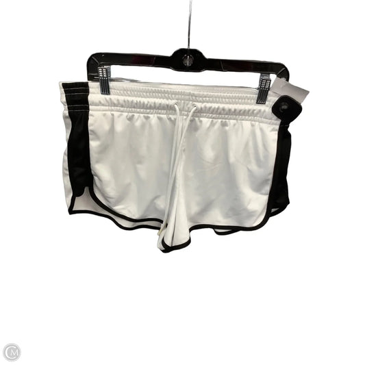 Athletic Shorts By Athletic Works In White, Size: L