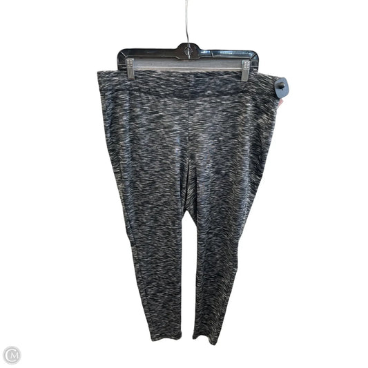 Athletic Leggings By Livi Active In Black, Size: 1x
