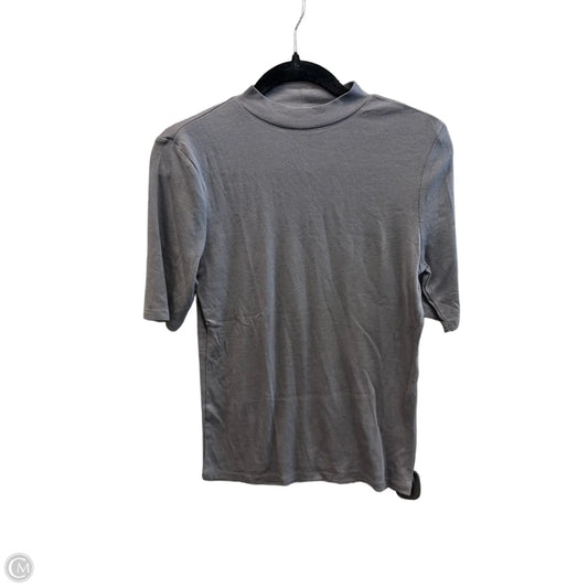 Top Short Sleeve By A New Day In Grey, Size: M
