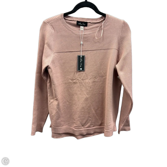 Top Long Sleeve By Melissa Paige In Mauve, Size: L