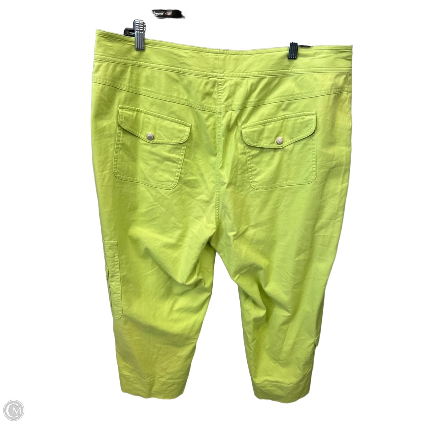 Capris By Coldwater Creek In Green, Size: 18