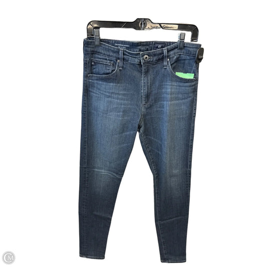 Jeans Skinny By Adriano Goldschmied In Blue, Size: 8
