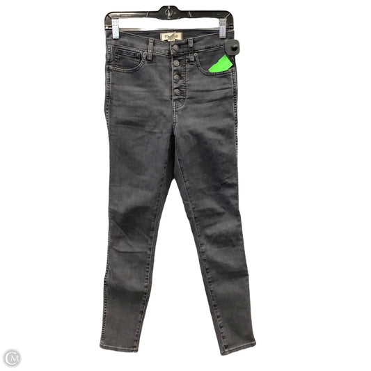 Jeans Skinny By Madewell In Black, Size: 2
