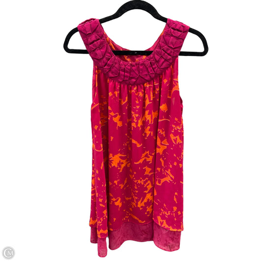 Top Sleeveless By Cabi In Pink, Size: S