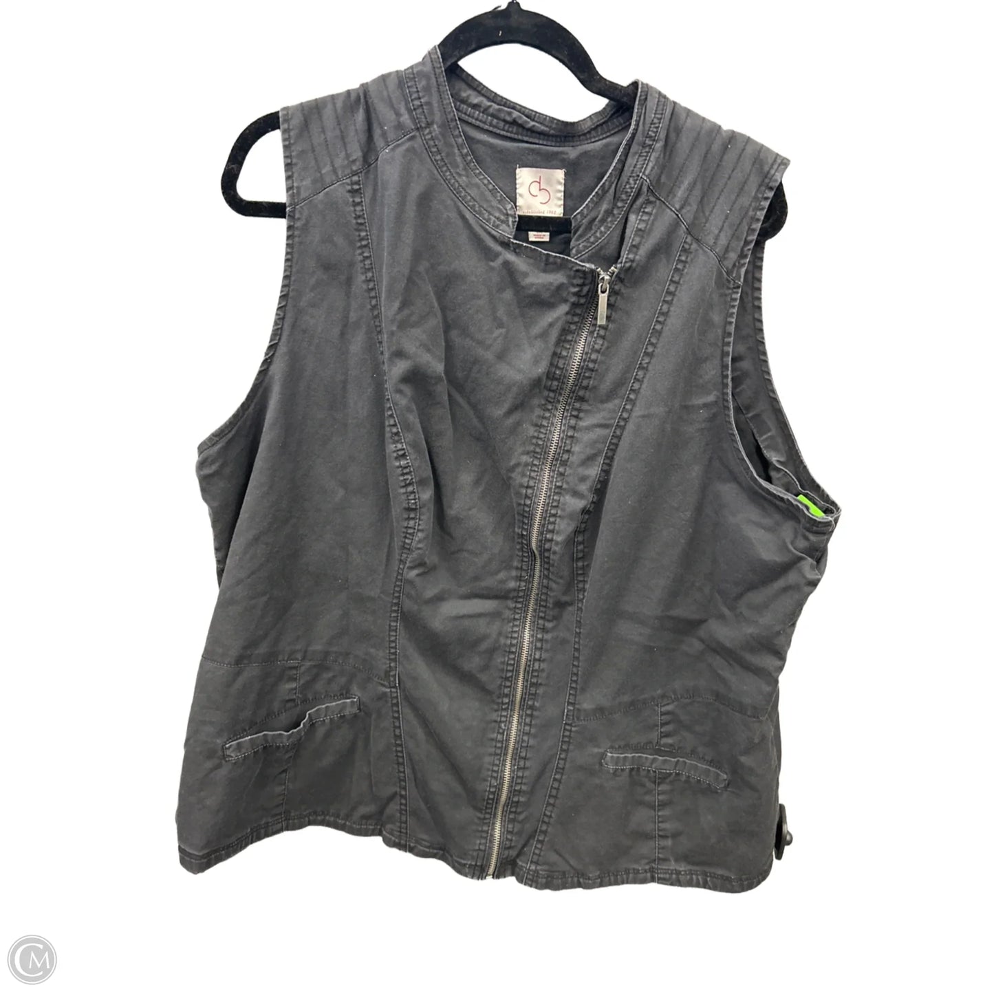 Vest Other By Clothes Mentor In Black, Size: 3x