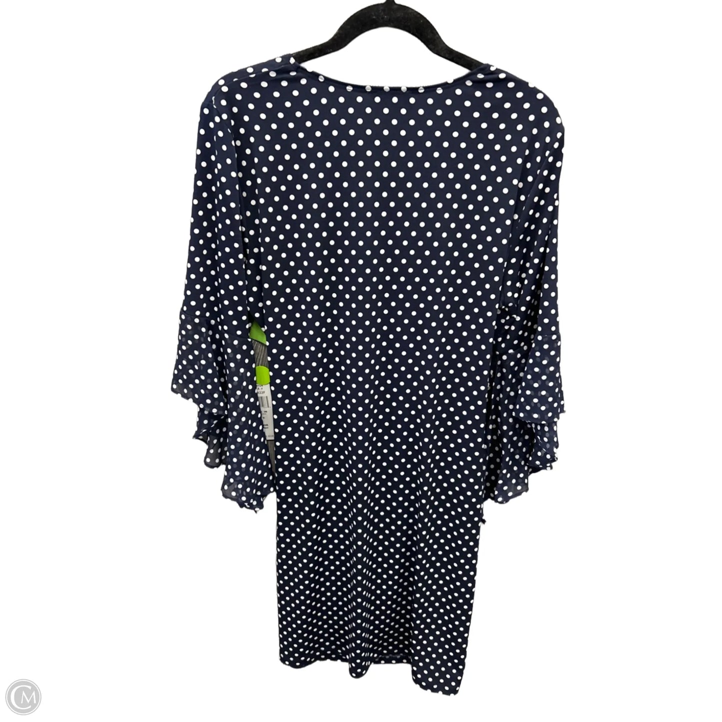 Dress Casual Short By Msk In Polkadot Pattern, Size: L