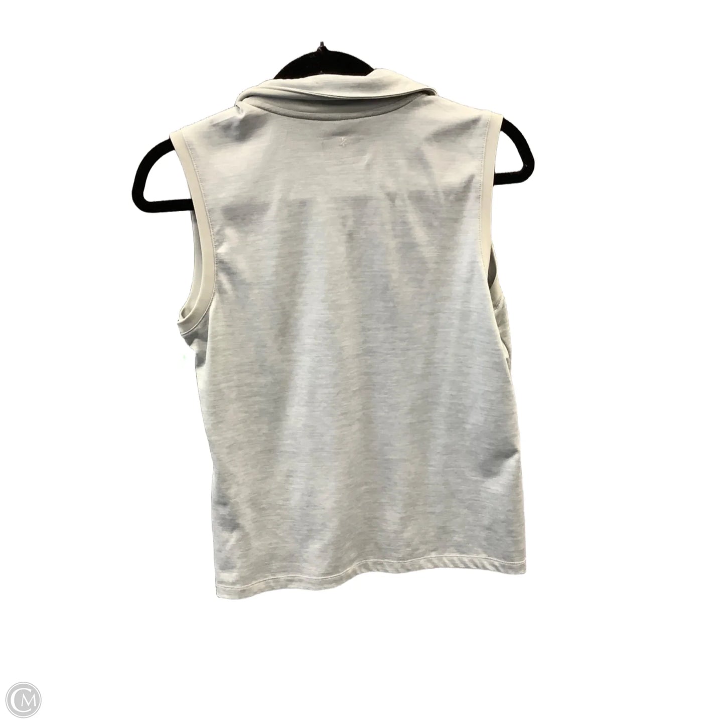 Athletic Tank Top By Izod In Grey, Size: M