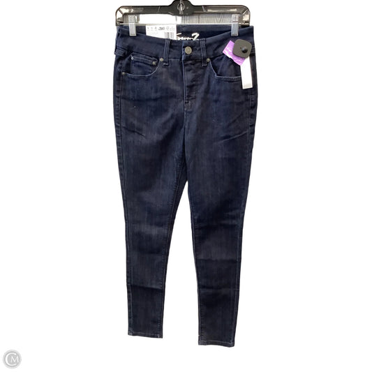 Jeans Skinny By Seven 7 In Blue, Size: 4