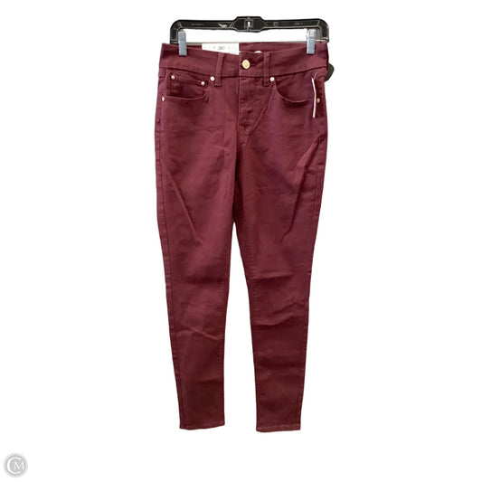 Jeans Skinny By Seven 7 In Purple, Size: 4