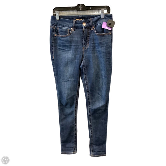 Jeans Skinny By Seven 7 In Blue, Size: 4