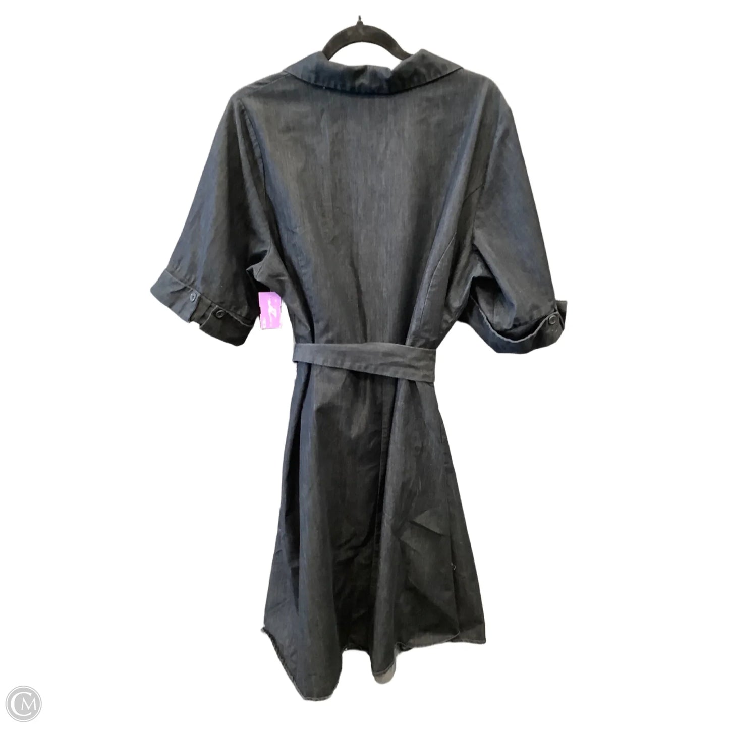 Dress Casual Midi By Lane Bryant In Grey, Size: 3x
