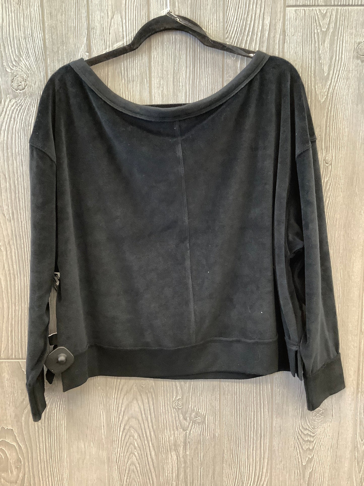 Top Long Sleeve By Joy Lab In Black, Size: L