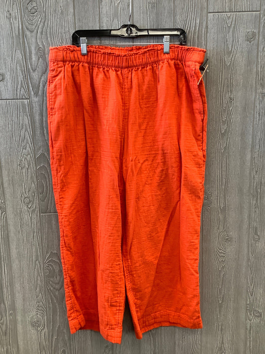 Pants Wide Leg By Old Navy In Orange, Size: 14