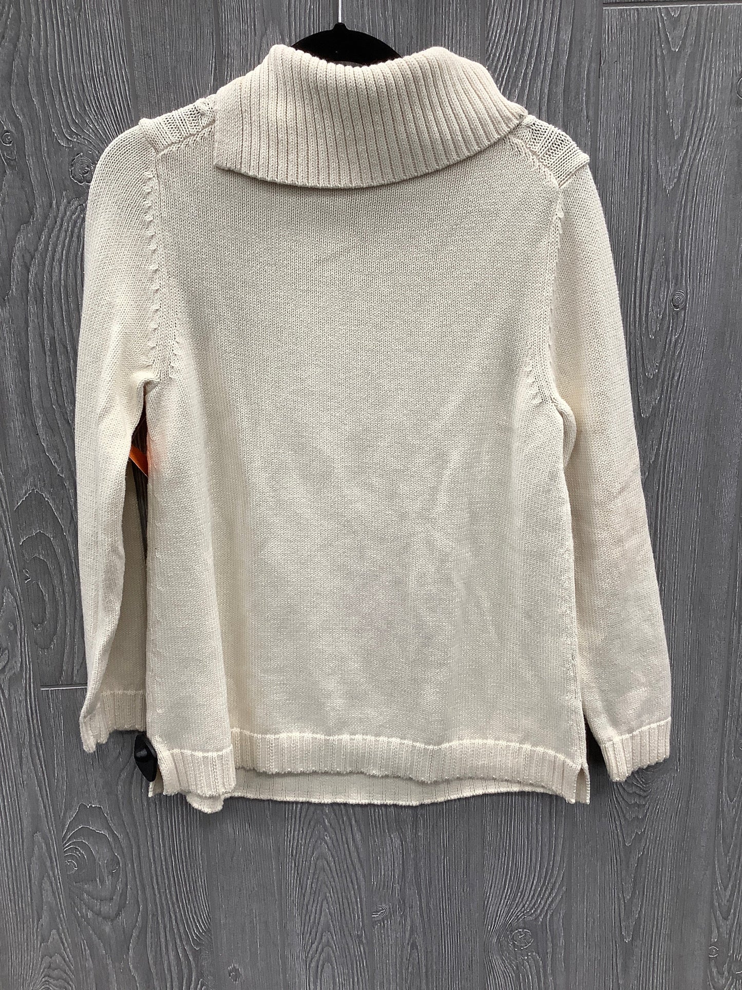 Sweater By Talbots In Cream, Size: Lp