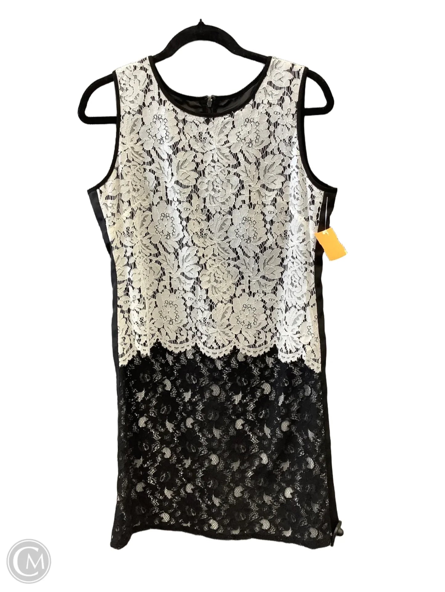 Dress Casual Midi By Jessica Howard In Black, Size: 12p