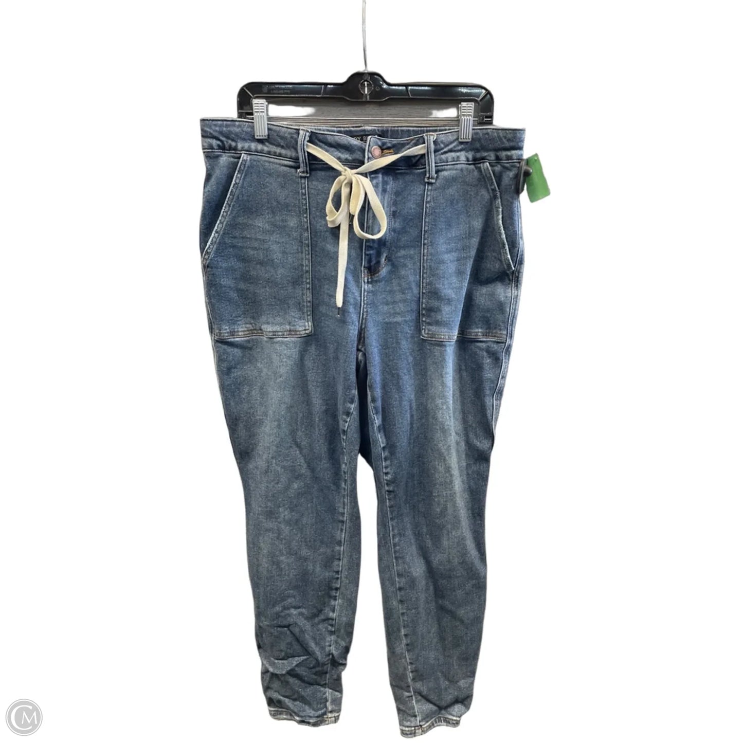 Jeans Skinny By Judy Blue In Blue Denim, Size: 16