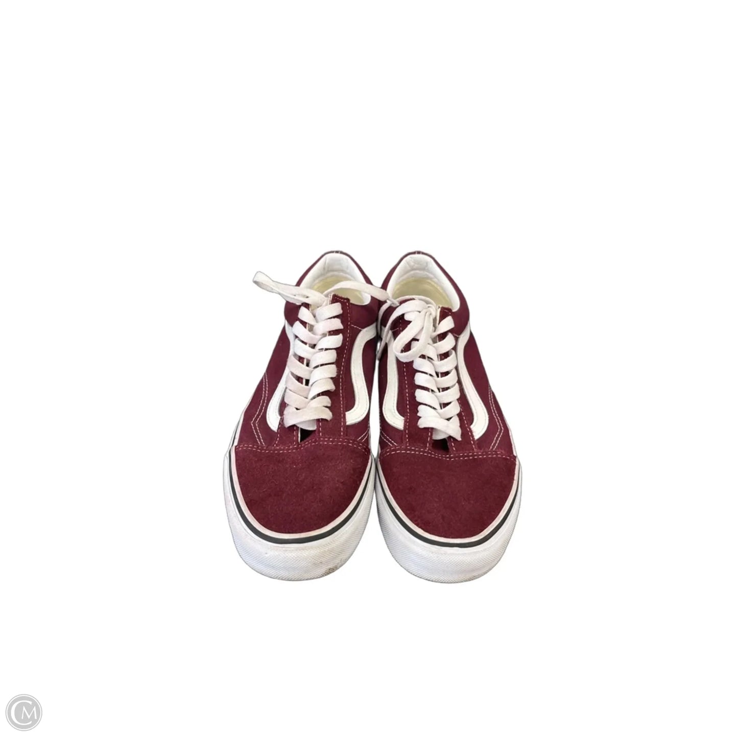 Shoes Sneakers By Vans In Red, Size: 10