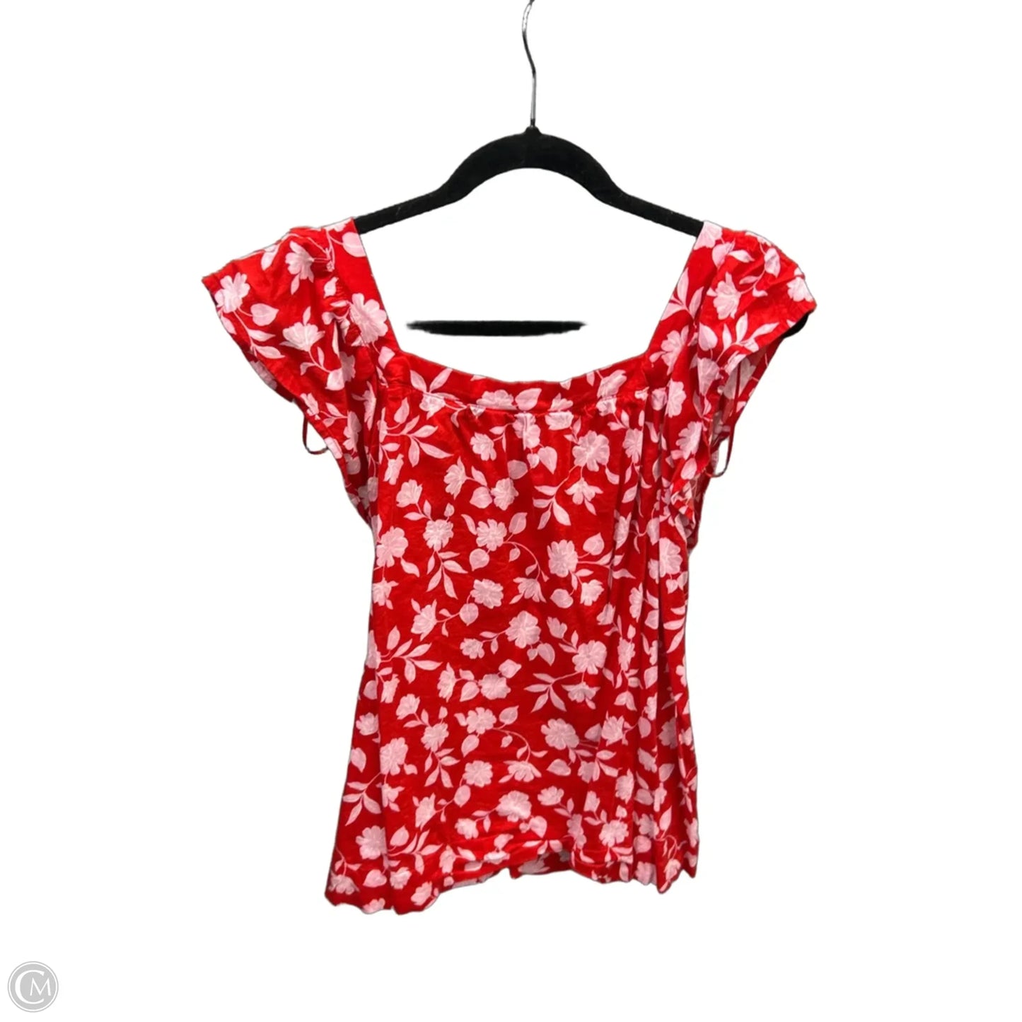 Top Sleeveless By Lc Lauren Conrad In Red, Size: L