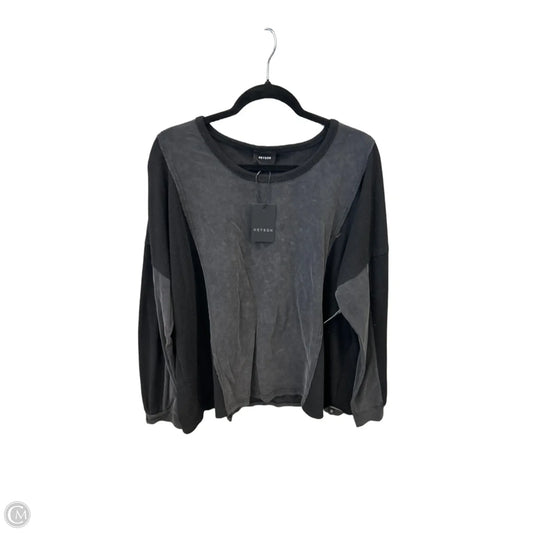 Top Long Sleeve By Heyson In Black, Size: 1x