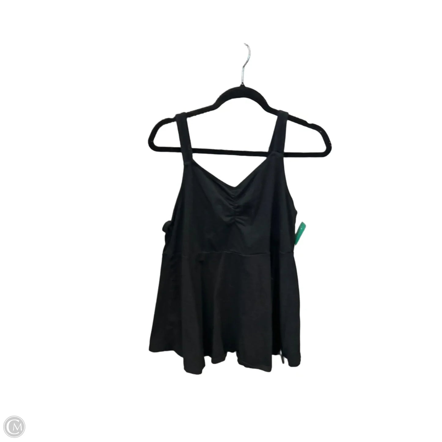 Top Sleeveless By Torrid In Black, Size: 1x