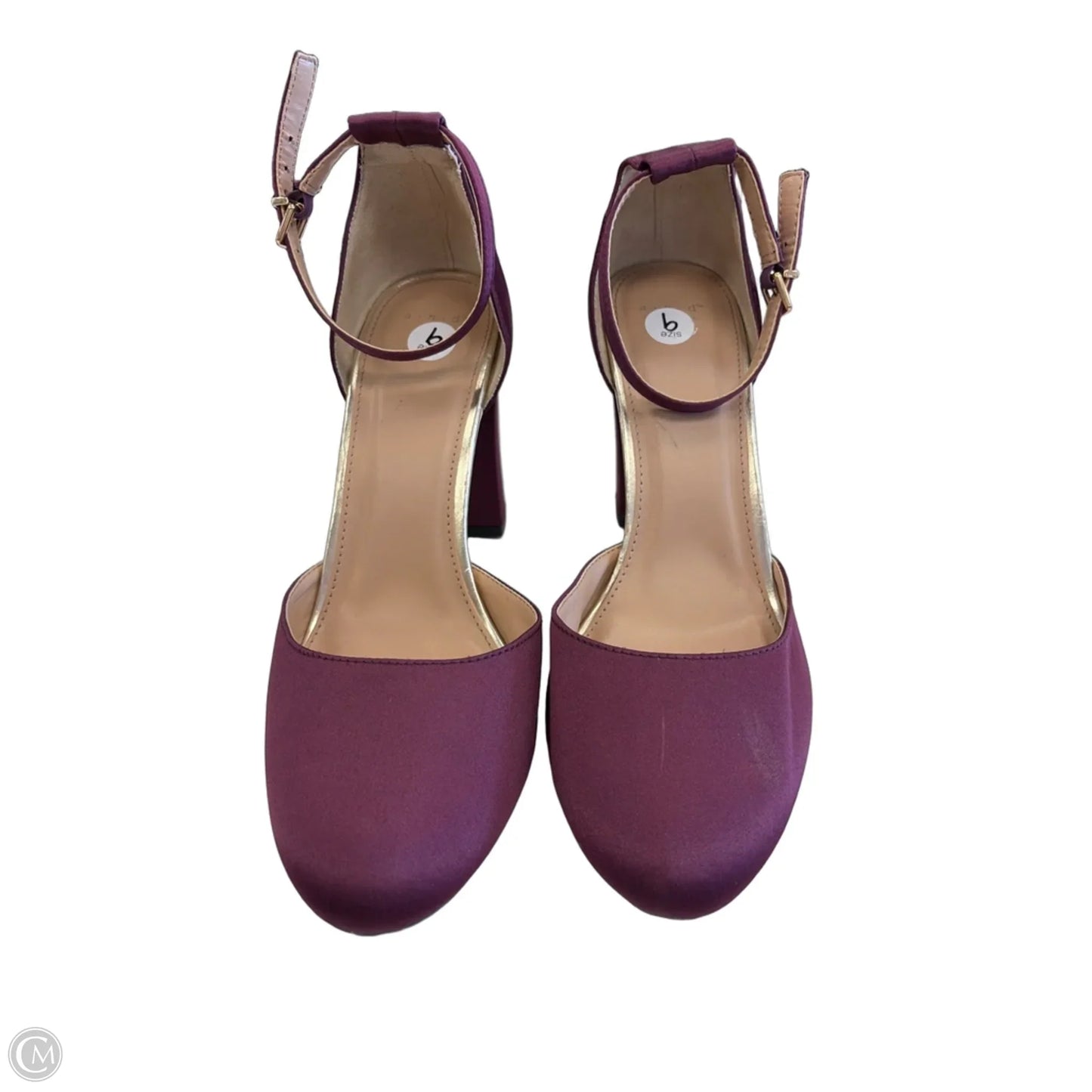 Shoes Heels Block By A New Day In Purple, Size: 9