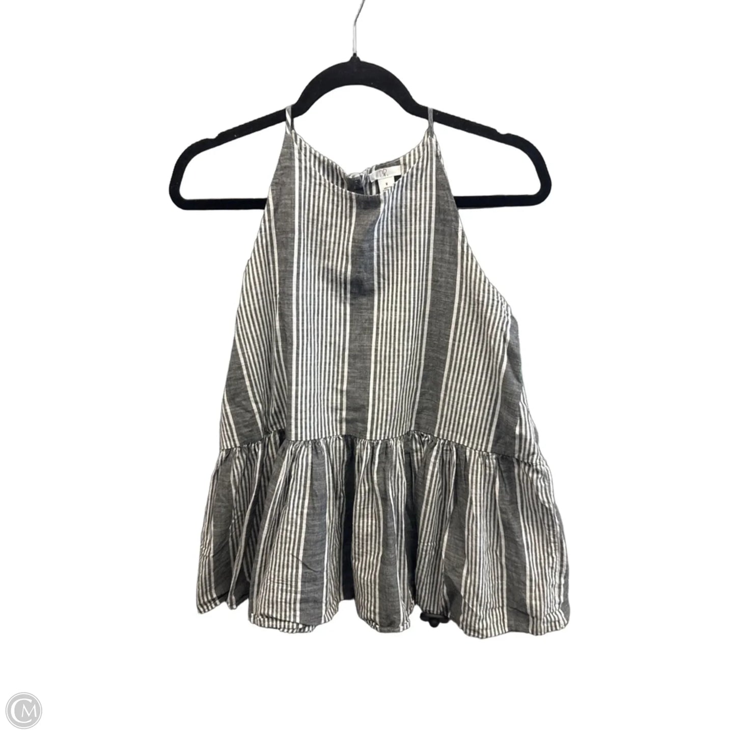 Top Sleeveless By Bp In Grey, Size: M