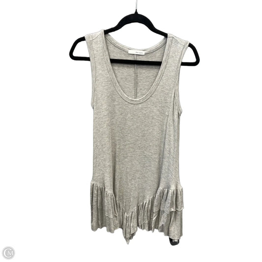 Top Sleeveless By Clothes Mentor In Grey, Size: S