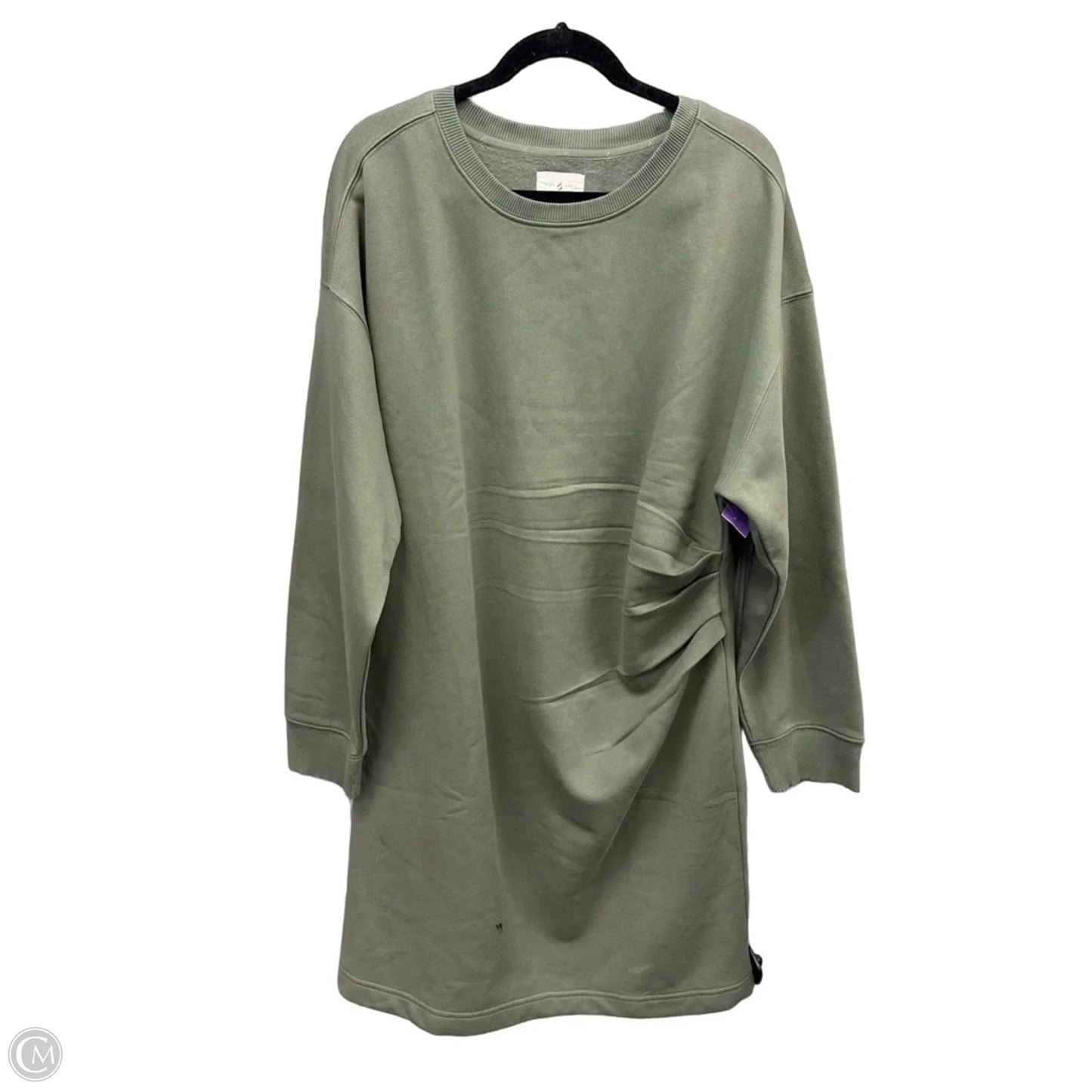 Dress Casual Midi By Lou And Grey In Green, Size: Xxl