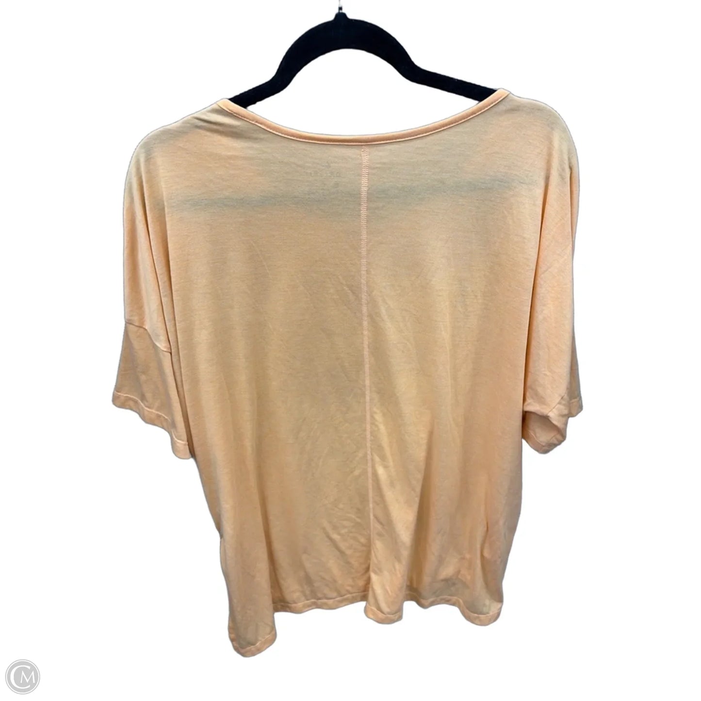 Top Short Sleeve By Nike Apparel In Orange, Size: Xxl