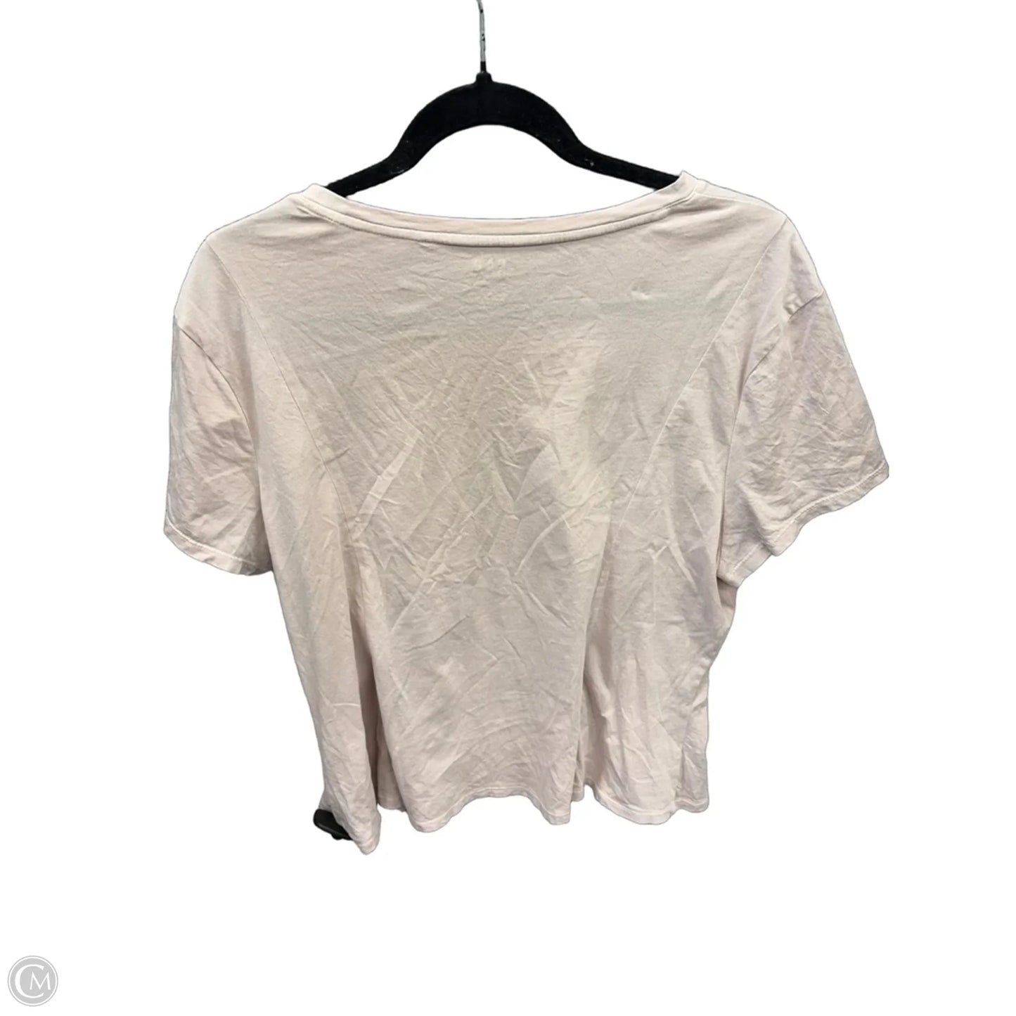 Top Short Sleeve By Gap In Pink, Size: Xl